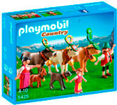 Ref 5425 / 23.95 € / Pastores alpinos con animales